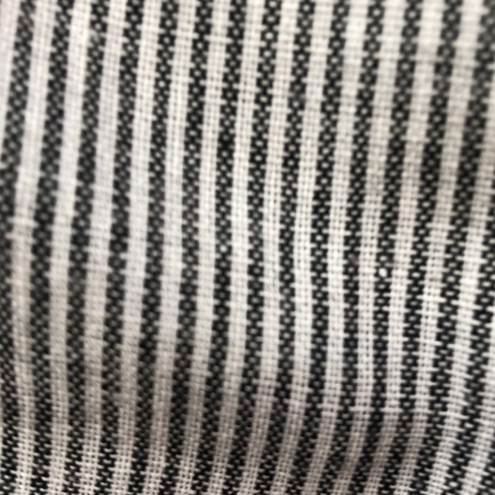 Brandy Melville Black and White Stripped Wrap Skirt - Picture 2 of 3